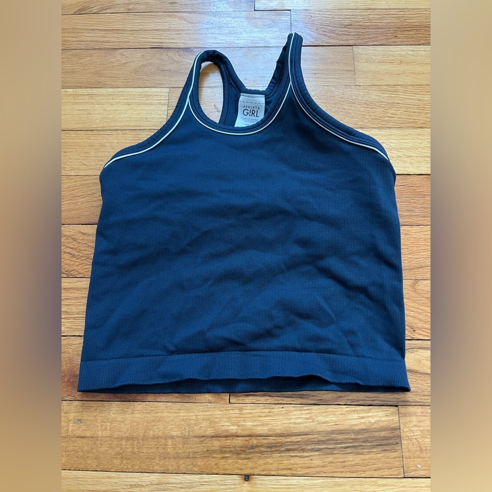 Athleta Girl Dark Blue Tank Top